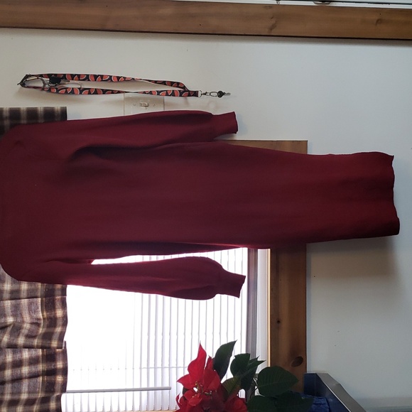 NWT Pretty garden sweater dress with side split - Picture 10 of 13